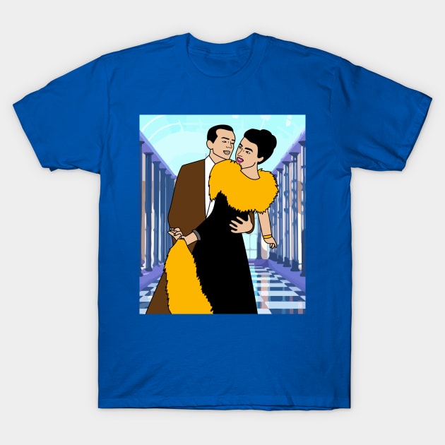 Couple Dancing Romantic Dance T-Shirt by flofin